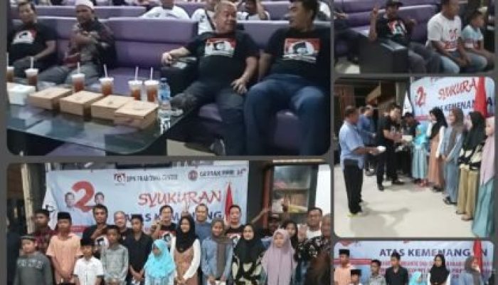 Alhamdulillah DPN Prabowo Center dan Gerrak PPRI 24 Melaksanakan Syukuran Atas Kemenangan