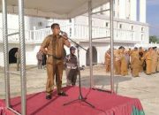 Apel Bersama Minggu Pertama, Budi Syahrial : Apel Bersama Bentuk Disiplin Terendah Bagi ASN