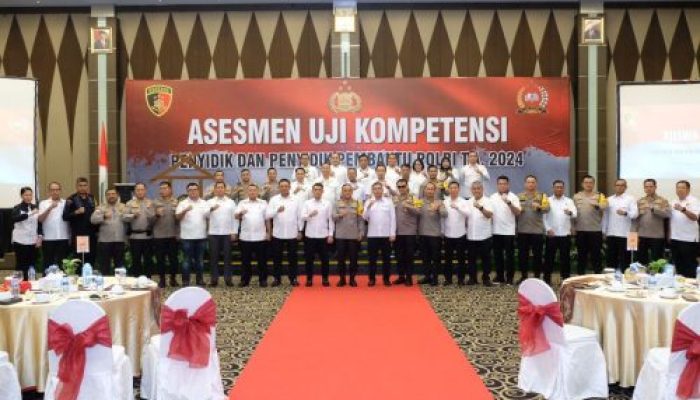 Kapolda Riau Di ikuti 115 Peserta, Brigjen. Pol. K. Rahmadi Buka Asesmen Kompetensi Penyidik dan Penyidik Pembantu