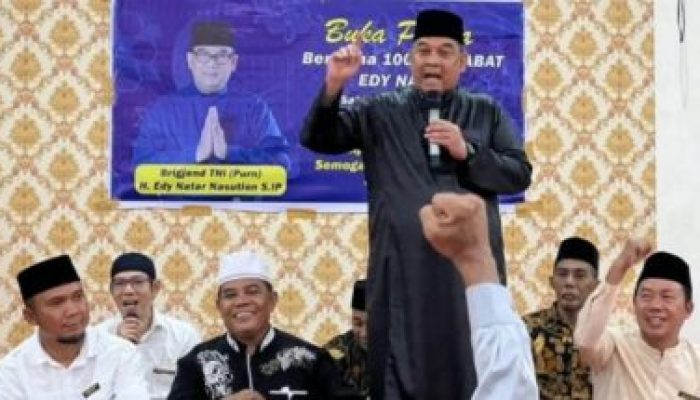 Gelar Silaturahmi dan Buka Puasa Bersama, Masyarakat Berharap H Edy Natar Nasution Untuk Jadi Riau 1