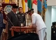 Gubernur Lampung Lantik Aswarodi Kadinsos Lampung Jadi Pj Bupati Lampung Utara