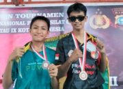 Dari Perguruan Laskar Silat Nusantara Fadly Gabriel Hutagaol Kembali lagi mendapatkan Juara 2 dari Pra Remaja