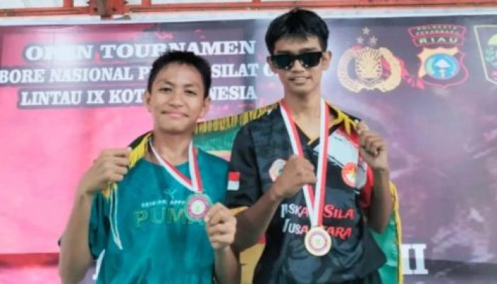 Dari Perguruan Laskar Silat Nusantara Fadly Gabriel Hutagaol Kembali lagi mendapatkan Juara 2 dari Pra Remaja