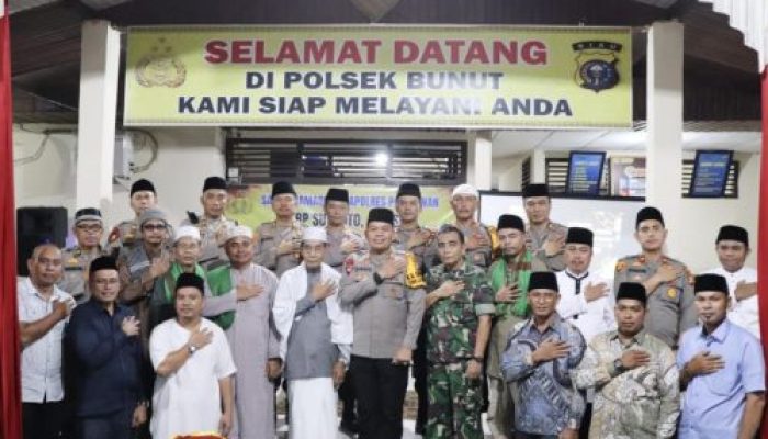 Gelar Safari Ramadhan di Mapolsek Bunut, Kapolres Pelalawan: Harkamtibmas Menjadi Prioritas