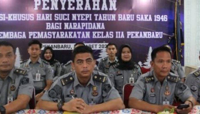 Jajaran Seksi Kegiatan Kerja dan TU Lapas Pekanbaru Mengikuti Kegiatan Sosialisasi Lanjutan dari Ditjenpas