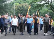 Olah Raga Bersama TNI-Polri di Sumut, Wujud Kebersamaan Menjaga NKRI
