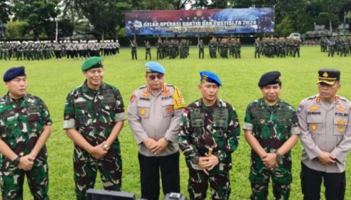 Dankosek I Medan Pimpin Operasi Gaktib dan Yustisi POM TNI TA 2024 Wilayah Sumut