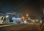 Ditargetkan Mulus Pada Lebaran 2024, Pemprov Riau Gerak Cepat Perbaiki Jalan Kualu yang Rusak