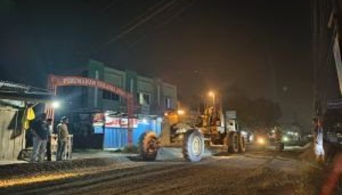 Ditargetkan Mulus Pada Lebaran 2024, Pemprov Riau Gerak Cepat Perbaiki Jalan Kualu yang Rusak