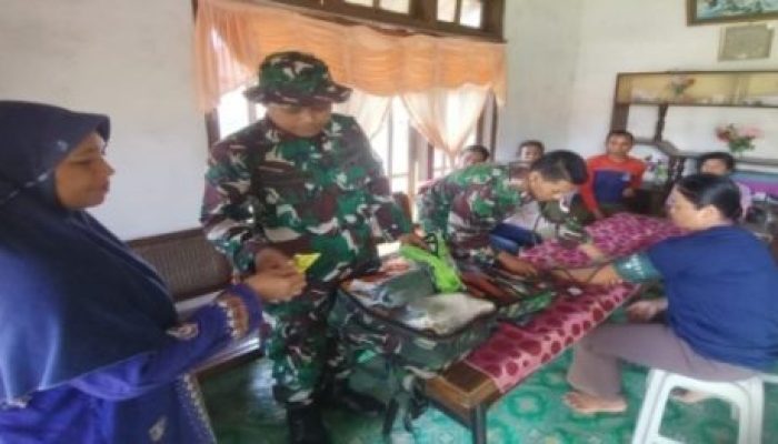 Peran Penting Petugas Kesehatan Bagi Warga TMMD