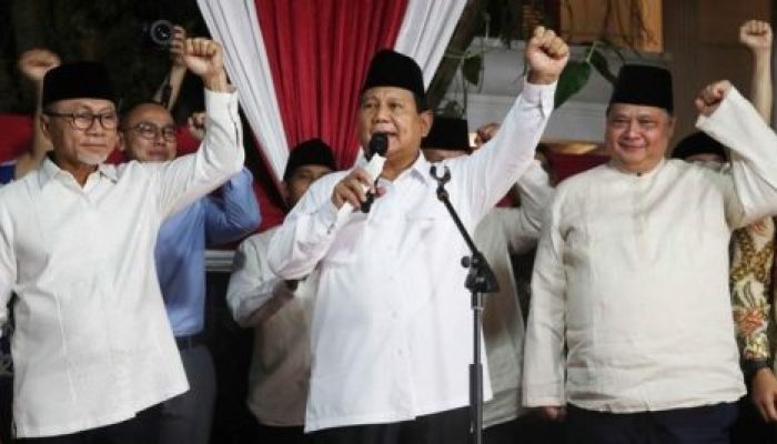 Sebagai Pemenang Pilpres 2024, Ini Pernyataan Perdana Prabowo Setelah Jadi Presiden Terpilih