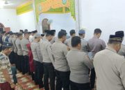 Polres Meranti Laksanakan Ops Tertib Ramadhan Lancang Kuning 2024 dan Sholat Tarawih Dengan Khusuk