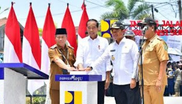 Diresmikan Presiden Jokowi, Pembangunan Jalan Daerah di Sumatera Utara Senilai Rp868 Miliar Segera Dilaksanakan