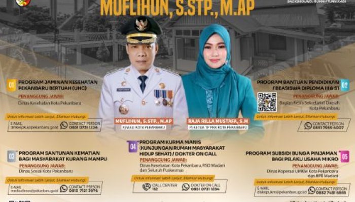 4 Program Strategis PJ Walikota Pekanbaru dalam Melayani Masyarakat