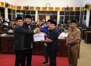 Rapat Paripurna DPRD Rokan Hulu Terkait Penyampaian LKPJ Pemkab Rohul TA. 2023 dan Pandangan Fraksi
