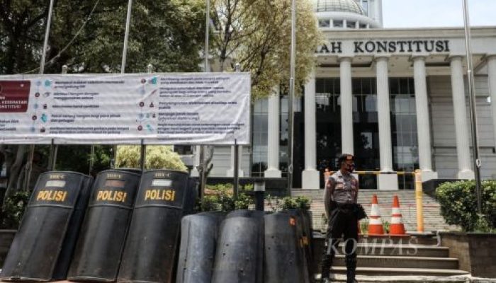 Amankan Sidang Putusan Sengketa Pilpres 2024, Sebanyak 7.783 Personel Gabungan Disiagakan Di Gedung MK dan Gedung Bawaslu RI
