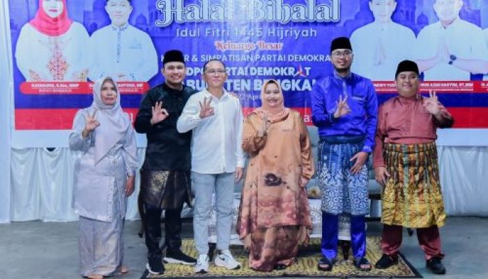Bupati Kasmarni Hadiri Acara Halal Bihalal DPC Partai Demokrat Bengkalis, Nur Azmi Ucapkan Terimakasih
