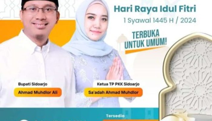 Terbuka Untuk Umum, Bupati Sidoarjo Menggelar Acara Open House di Pendopo Delta Wibawa