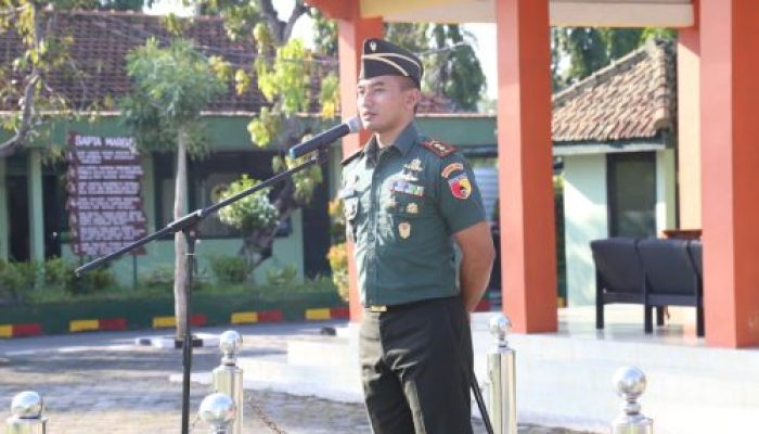 Dandim 0812/Lamongan Gelar Apel Luar Biasa dan Laksanakan Kegiatan Halal Bihalal