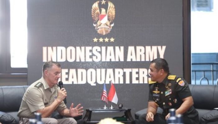 Kasad Terima Kunjungan Kehormatan Danjen USARPAC, Sepakati Kerjasama Militer dan Perkuat Pertahanan