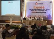 Diikuti Puluhan Media, Bawaslu Laksanakan Expose Hasil Pengawasan Pemilu 2024 di Hotel Royal Asnof