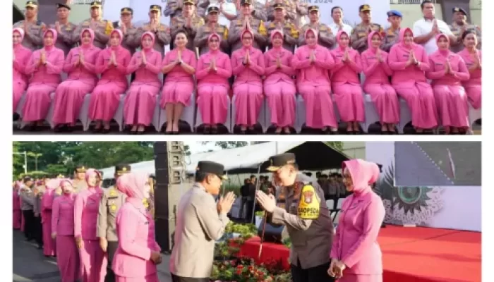 Silaturahmi Dengan Jajaran, Polda Riau Laksanakan Acara Halal Bihalal Di Markas Polda Riau