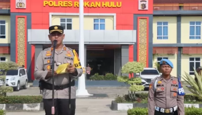 Kapolres Rohul Himbau Masyarakat Untuk Menjaga Kamtibmas Selama Bulan Ramadhan, Mudik dan Pasca Mudik Lebaran 2024