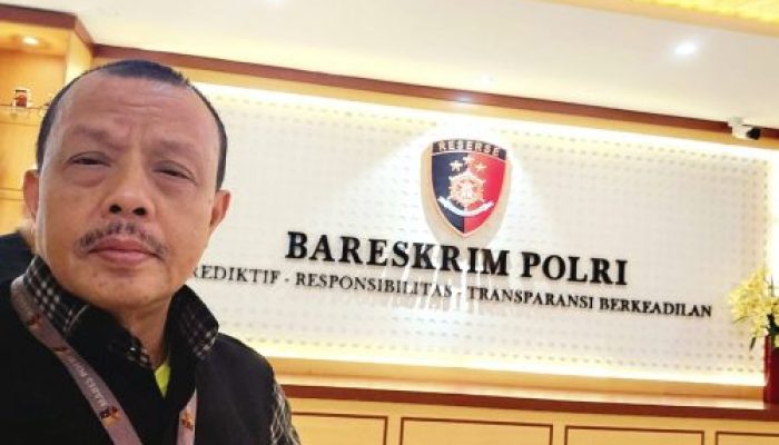 Kembali Ke Bareskrim Polri, Wartawan Senior Jusuf Rizal Lengkapi Data Laporan Dugaan Korupsi Dana Hibah BUMN PWI Pusat Senilai Rp.2,9 Miliyar