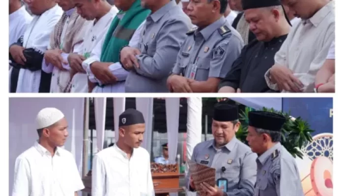 Berkah Lebaran 1445 H, 685 WBR Rutan Kelas I Pekanbaru Terima Remisi dan 7 WBR Langsung Bebas