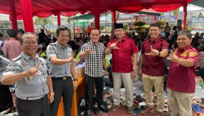 Memantau Langsung Layanan Kunjungan, Kadivpas Kemenkum HAM Riau Lakukan Kunjungan Ke Lapas Kelas IIA Pekanbaru