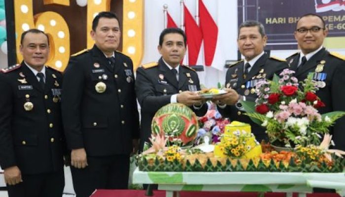 Puncak HBP Ke-60, Kanwil Kemenkumham Riau Gelar Acara Syukuran di Aula Lapas Kelas IIA Pekanbaru