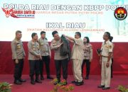 Kapolda Riau Bersama KBPP Polri dan IKAL Gelar Acara Halal Bihalal di Aula Tribrata Polda Riau