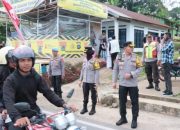 Kapolres Payakumbuh Pantau Lalin Arus Balik Lebaran di Tiga Pos Pengamanan
