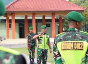 Kodim 0812/Lamongan Siagakan Ratusan Prajurit Untuk Mengamankan Arus Mudik Lebaran 2024