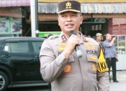 Kapolda Sumut Bersama Rombongan Melakukan Kunker Ke Polres Simalungun Untuk Mengecek Kesiapan Pospel Pantai Bebas di Parapat