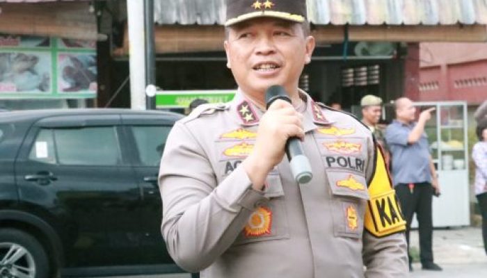 Kapolda Sumut Bersama Rombongan Melakukan Kunker Ke Polres Simalungun Untuk Mengecek Kesiapan Pospel Pantai Bebas di Parapat
