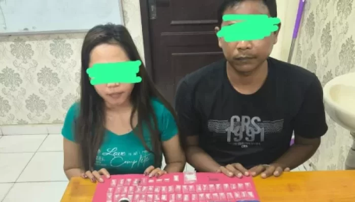 Tim Opsnal Satres Narkoba Polres Siak “Amankan” Pasutri Saat Edarkan Narkotika Jenis Sabu-Sabu