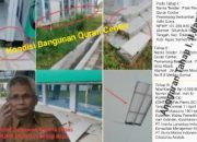 Menelan Anggaran Sebesar 50 Miliar, Proyek Pembangunan Quran Center Diduga Asal Jadi dan Tidak Sesuai Spek