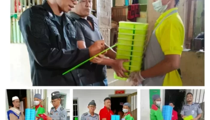Implementasikan UU Pemasyarakatan, Lapas Kelas IIA Pekanbaru Lakukan Pengecekan dan Pemenuhan Kebutuhan Makanan yang Layak Bagi WBP