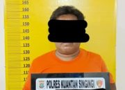Polisi Berhasil Menangkap Pelaku Pencabulan Anak Dibawah Umur di Kecamatan Kuantan Mudik