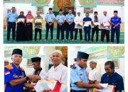 Jelang Idul Fitri 1445 H, Komandan Lanud Roesmin Nurjadin Menyerahkan Zakat ke UPZ Masjid Amrullah Untuk Diserahkan Kepada Mustahiq