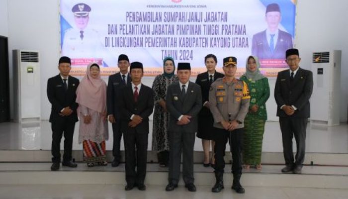 Pj Bupati Kayong Utara Romi Wijaya Resmi Melantik 4 Pejabat Eselon 2b, Ini Daftar Namanya