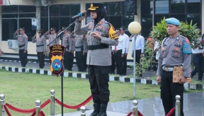 Kesiapan Operasi Ketupat Singgalang, Polres Payakumbuh Laksanakan Apel Gelar Pasukan Siap Amankan Idul Fitri 2024