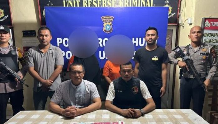 Dua Emak-Emak Diringkus Polisi Atas Kepemilikan Narkotika Jenis Sabu-Sabu Seberat 3,51 gram