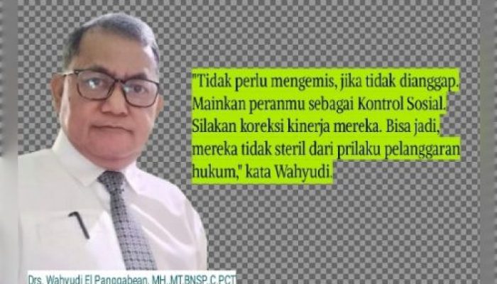 Direktur PJC Wahyudi El Panggabean : Jangan Jadi Wartawan Pengeluh dan Pengemis