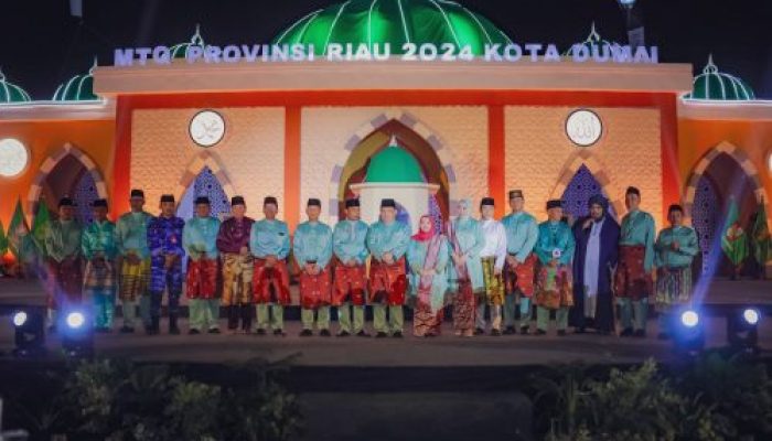 Semarak dan Spektakuler, Malam Pembukaan MTQ Provinsi Riau Ke-42 Dihadiri Ribuan Masyarakat Kota Dumai