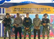 Pengamanan Hari Raya Idul Fitri 1445 H, Satgas Yonif 122/TS Laksanakan Patroli Gabungan Untuk Menciptakan Wilayah Kondusif dan Aman