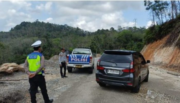 Antisipasi Kecelakaan Lalu Lintas, Satlantas Polres Kuansing Laksanakan Kegiatan Patroli di Daerah Rawan Laka