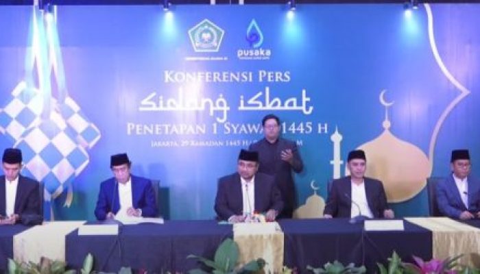 Hasil Sidang Isbat, Pemerintah Menetapkan 1 Syawal 1445 H Jatuh Pada Hari Rabu 10 April 2024