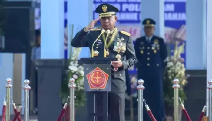 Pimpin Upacara HUT Ke-78 TNI AU, Ini Pesan Panglima TNI Kepada Prajurit TNI AU